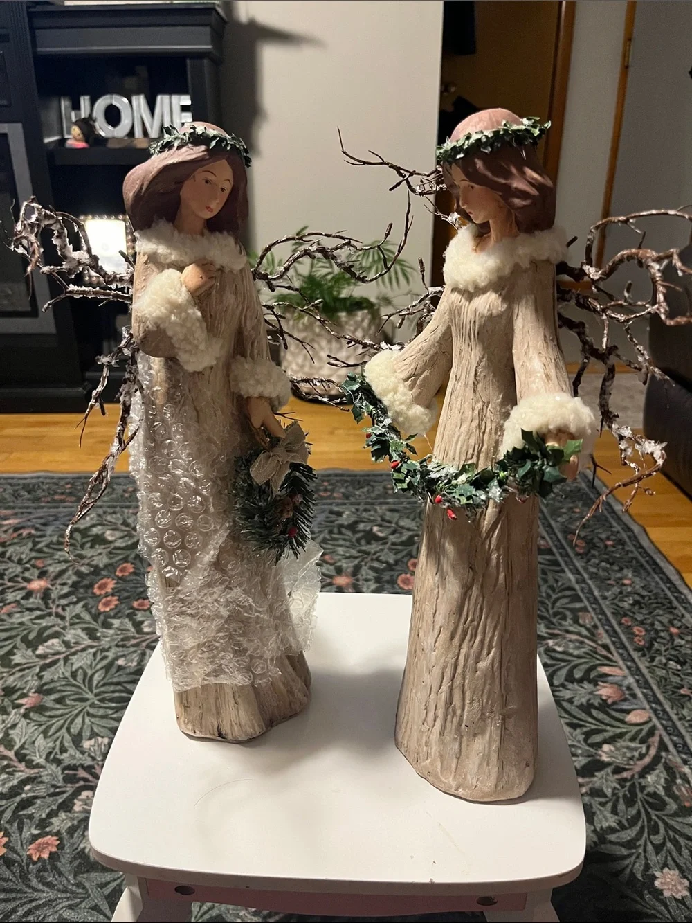 Branch Angels Christmas Tabletop Figures 15”